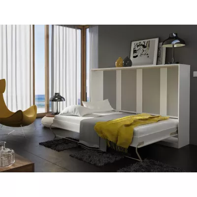 Vízszintesen összecsukható franciaágy 140x200 CELENA 1 - szürke