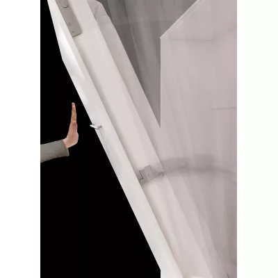 Függőlegesen összecsukható franciaágy 140x200 CELENA 1 - szürke