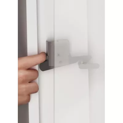 Összecsukható ágy szekrényekkel 120x200 CELENA 3 - szürke