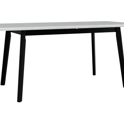 Étkezőgarnitúra 6+1 SILLE 6 - fehér / sötétszürke