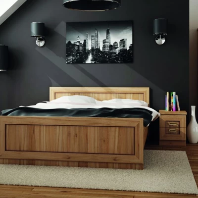 GIADA kétajtós szekrény - szélesség 90 cm, tölgyfa