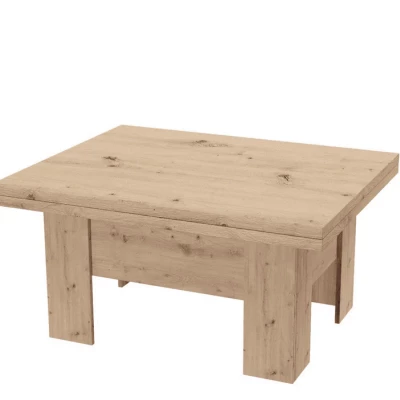 VILKO kihúzható asztal - artisan tölgyfa
