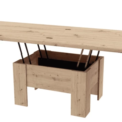 VILKO kihúzható asztal - artisan tölgyfa
