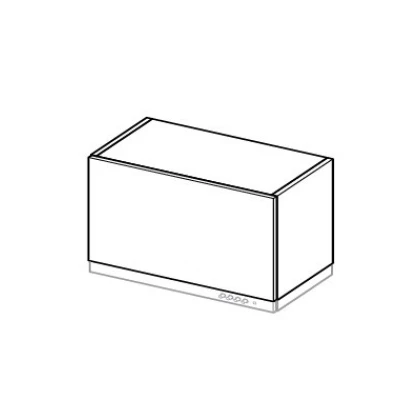 ADAMA páraelszívó - szélesség 60 cm, világos beton műhely / szürke