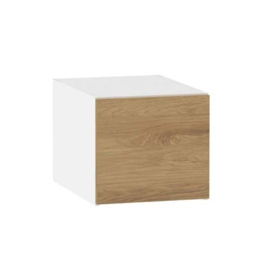 ADAMA konyhai faliszekrény - szélesség 40 cm, natúr hickory / fehér