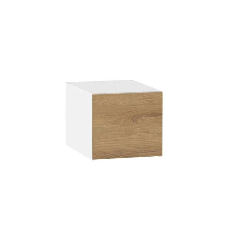 ADAMA konyhai faliszekrény - szélesség 40 cm, natúr hickory / fehér