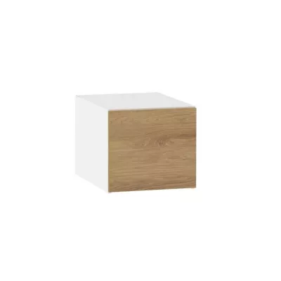 ADAMA konyhai faliszekrény - szélesség 40 cm, natúr hickory / fehér