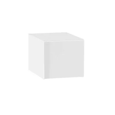 ADAMA konyhai faliszekrény - szélesség 40 cm, fényes fehér / fehér