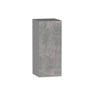 Felső konyhaszekrény ADAMA - szélesség 30 cm, világos beton atelier / szürke