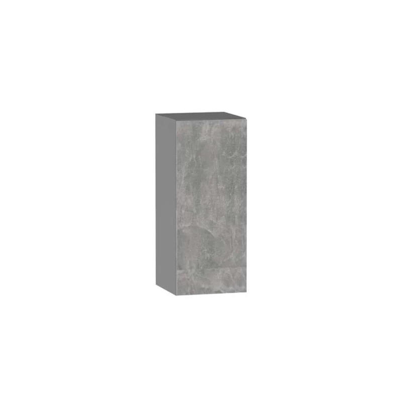 Felső konyhaszekrény ADAMA - szélesség 30 cm, világos beton atelier / szürke