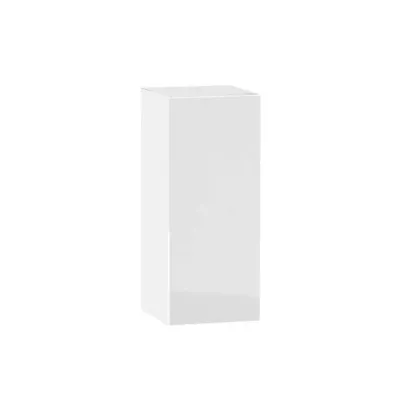 Felső konyhaszekrény ADAMA - szélesség 30 cm, fényes fehér / fehér