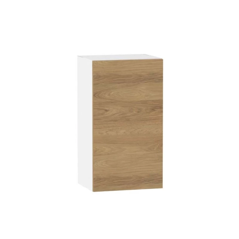 Felső konyhaszekrény ADAMA - szélesség 40 cm, hickory natúr / fehér