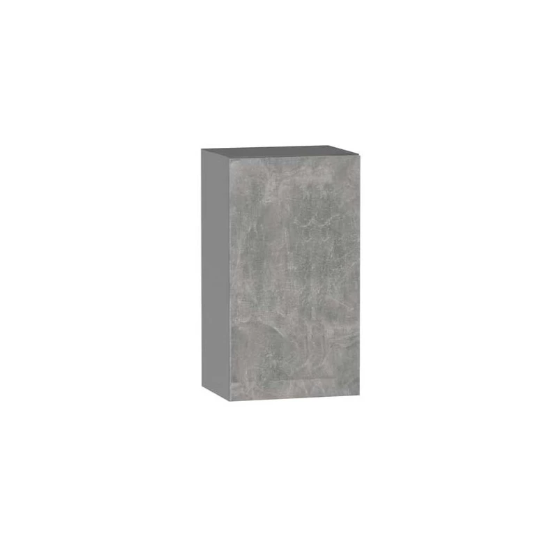 Felső konyhaszekrény ADAMA - szélesség 40 cm, világos beton atelier / szürke