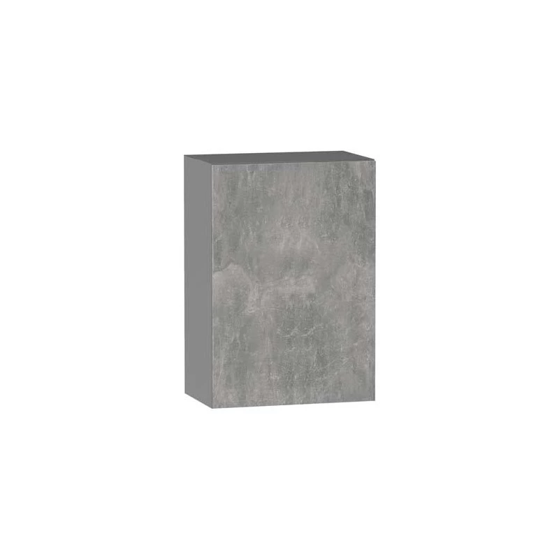 Felső konyhaszekrény ADAMA - szélesség 50 cm, világos beton atelier / szürke