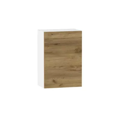 Felső konyhaszekrény ADAMA - szélesség 50 cm, artisan tölgyfa arany / fehér