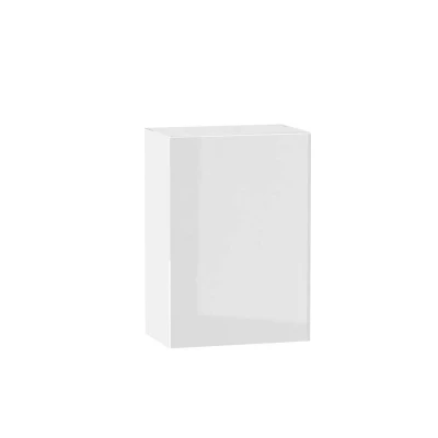 Felső konyhaszekrény ADAMA - szélesség 50 cm, fényes fehér / fehér