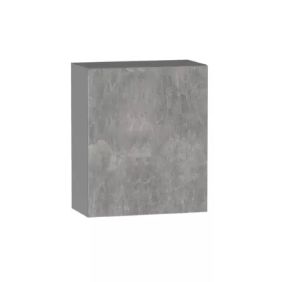 Felső konyhaszekrény ADAMA - szélesség 60 cm, világos beton atelier / szürke