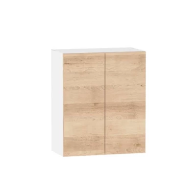 Felső kétajtós szekrény ADAMA - szélesség 60 cm, artisan bükk / fehér