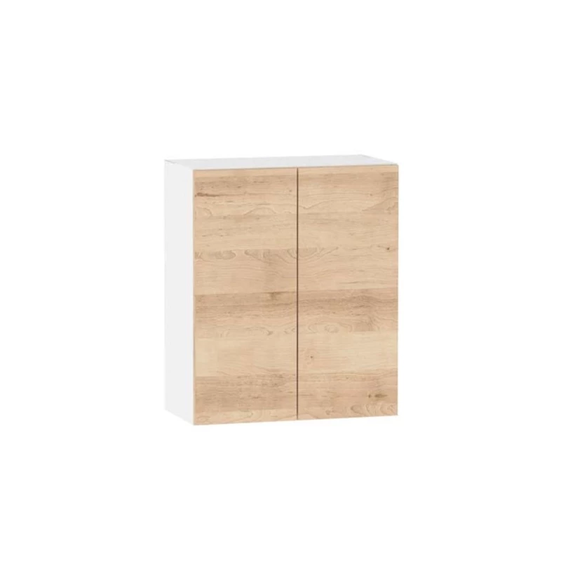 Felső kétajtós szekrény ADAMA - szélesség 60 cm, artisan bükk / fehér