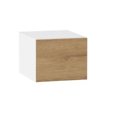 ADAMA konyhai faliszekrény - szélesség 45 cm, natúr hickory / fehér