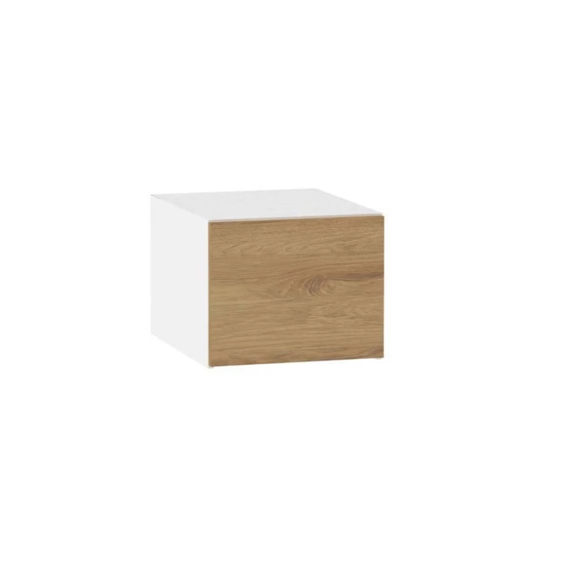 ADAMA konyhai faliszekrény - szélesség 45 cm, natúr hickory / fehér