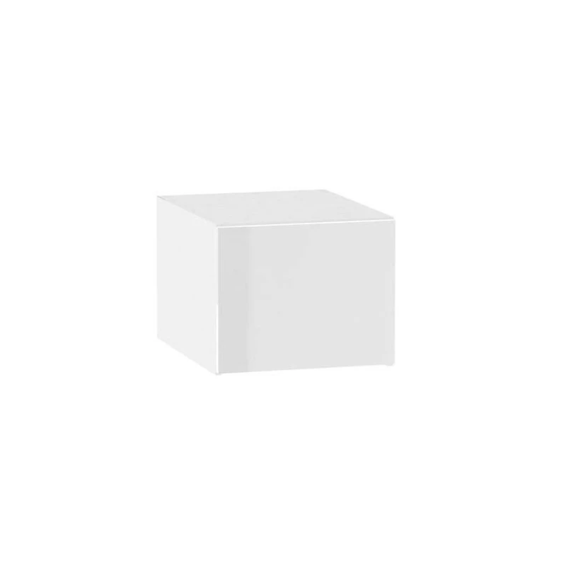 ADAMA konyhai faliszekrény - szélesség 45 cm, fényes fehér / fehér