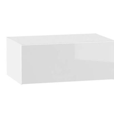 ADAMA konyhai faliszekrény - szélesség 90 cm, fényes fehér / fehér