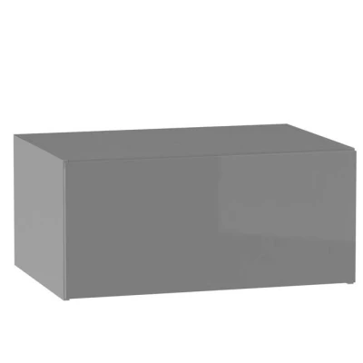ADAMA konyhai faliszekrény - szélesség 80 cm, fényes szürke / szürke