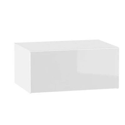 ADAMA konyhai faliszekrény - szélesség 80 cm, fényes fehér / fehér