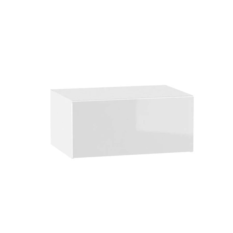 ADAMA konyhai faliszekrény - szélesség 80 cm, fényes fehér / fehér