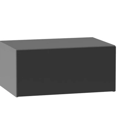 ADAMA konyhai faliszekrény - szélesség 80 cm, fekete / szürke