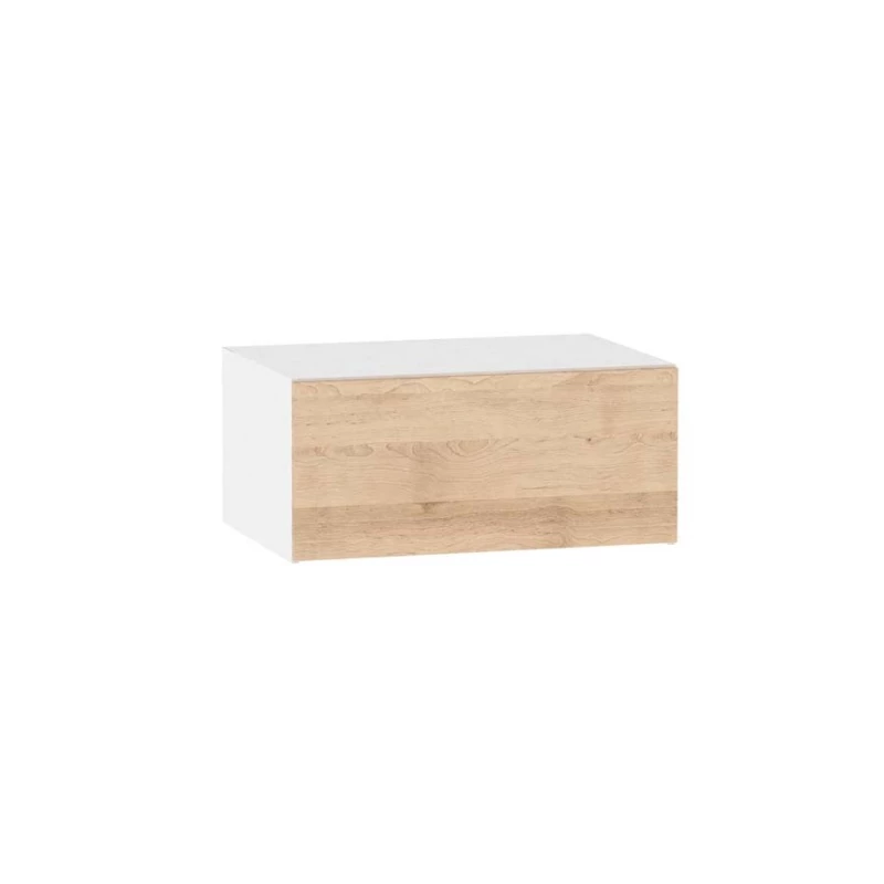 ADAMA konyhai faliszekrény - szélesség 80 cm, artisan bükk / fehér