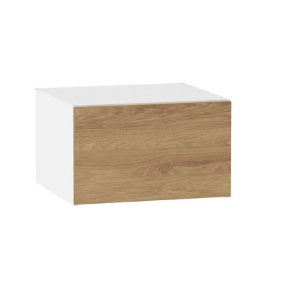 ADAMA konyhai faliszekrény - szélesség 60 cm, natúr hickory / fehér