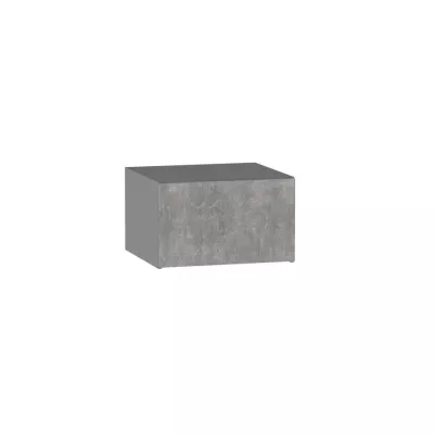 ADAMA konyhai faliszekrény - szélesség 60 cm, világos beton műhely / szürke