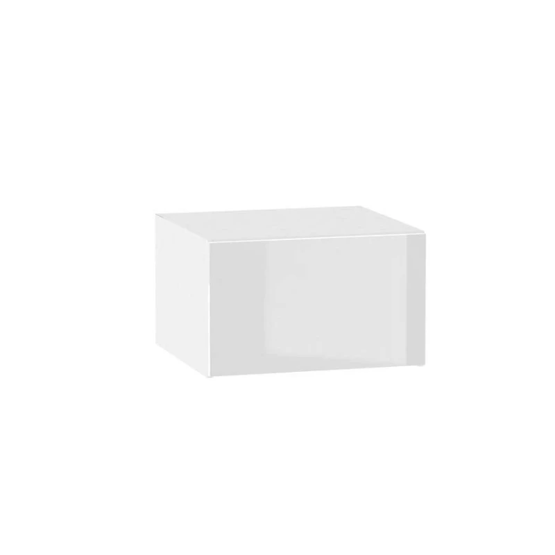 ADAMA konyhai faliszekrény - szélesség 60 cm, fényes fehér / fehér