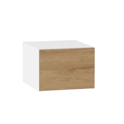 ADAMA konyhai faliszekrény - szélesség 50 cm, natúr hickory / fehér