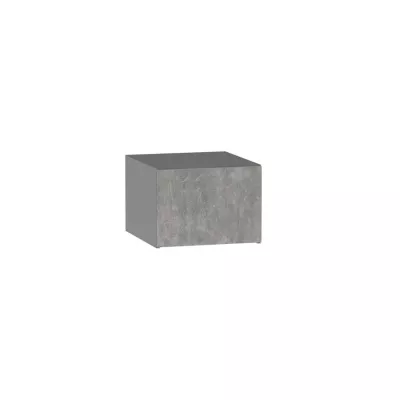 ADAMA konyhai faliszekrény - szélesség 50 cm, világos beton műhely / szürke