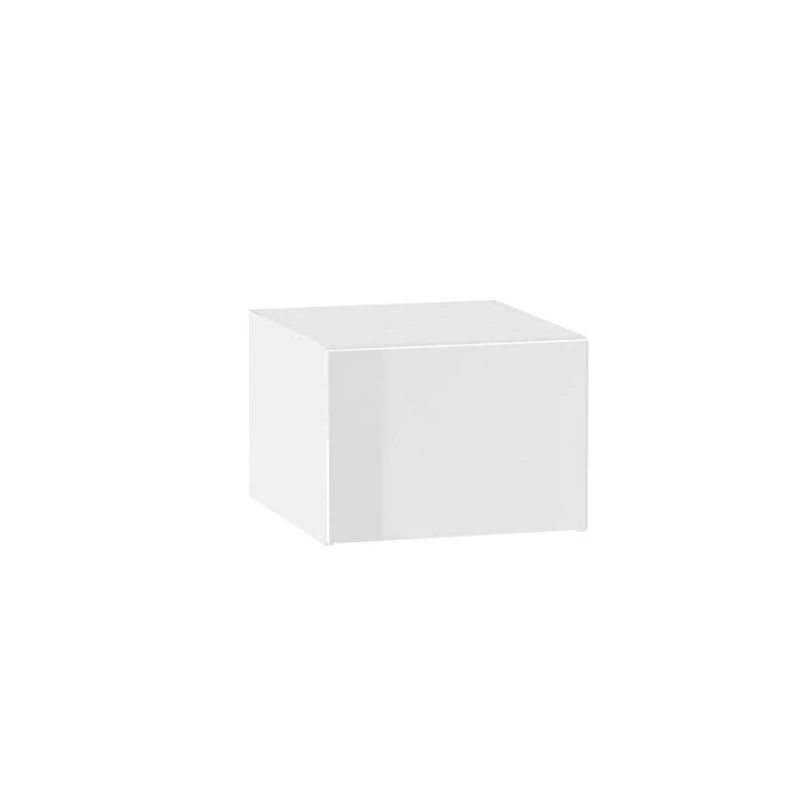 ADAMA konyhai faliszekrény - szélesség 50 cm, fényes fehér / fehér