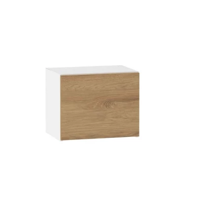 ADAMA fali konyhaszekrény - szélesség 45 cm, natúr hickory / fehér