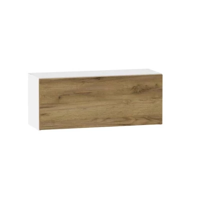 ADAMA fali konyhaszekrény - szélesség 90 cm, artisan tölgyfa arany / fehér