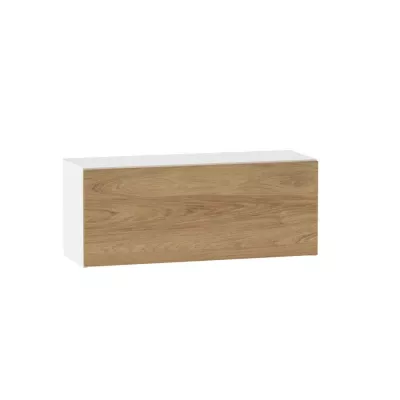 ADAMA fali konyhaszekrény - szélesség 90 cm, natúr hickory / fehér