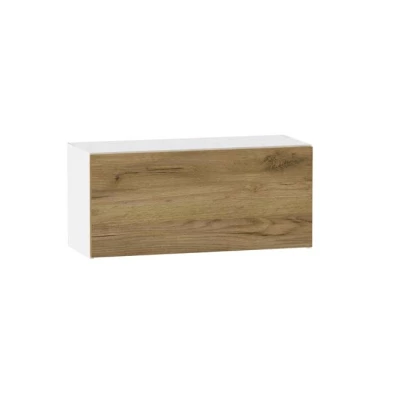 ADAMA fali konyhaszekrény - szélesség 80 cm, artisan tölgyfa arany / fehér