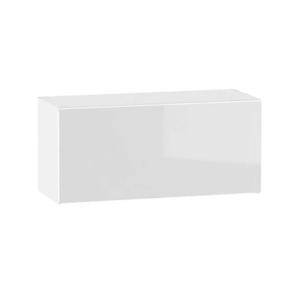 ADAMA fali konyhaszekrény - szélesség 80 cm, fényes fehér / fehér
