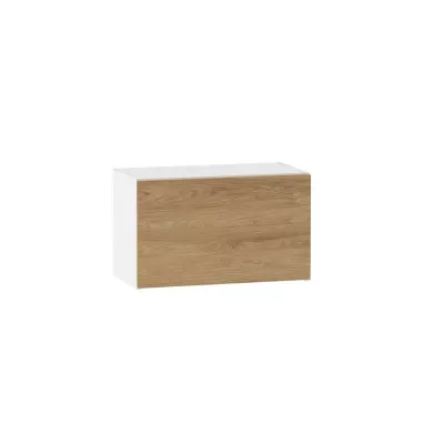 ADAMA fali konyhaszekrény - szélesség 60 cm, natúr hickory / fehér