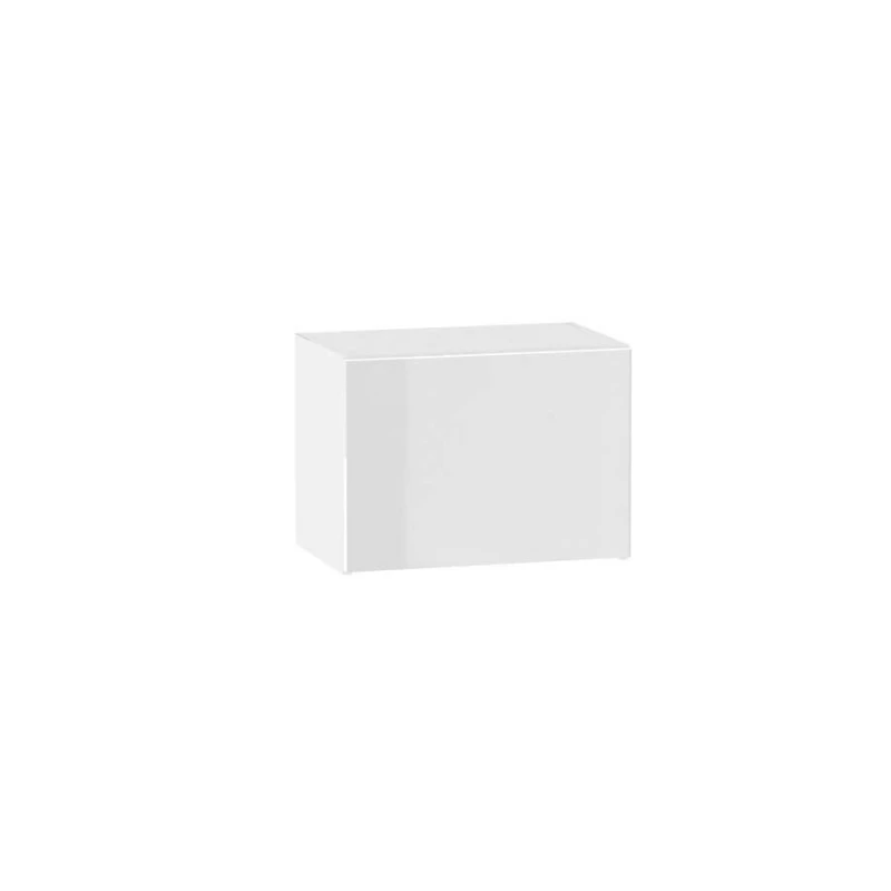 ADAMA fali konyhaszekrény - szélesség 50 cm, fényes fehér / fehér