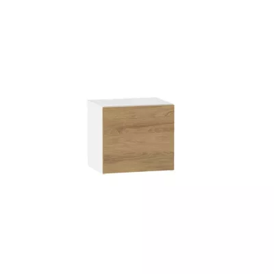 ADAMA fali konyhaszekrény - szélesség 40 cm, natúr hickory / fehér