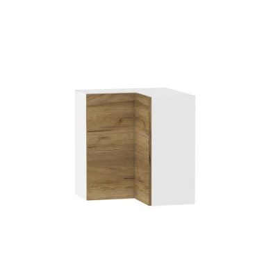 Konyhai sarokszekrény ADAMA - szélesség 65 cm, artisan tölgyfa arany / fehér