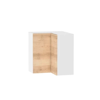 Konyhai sarokszekrény ADAMA - szélesség 65 cm, artisan bükk / fehér