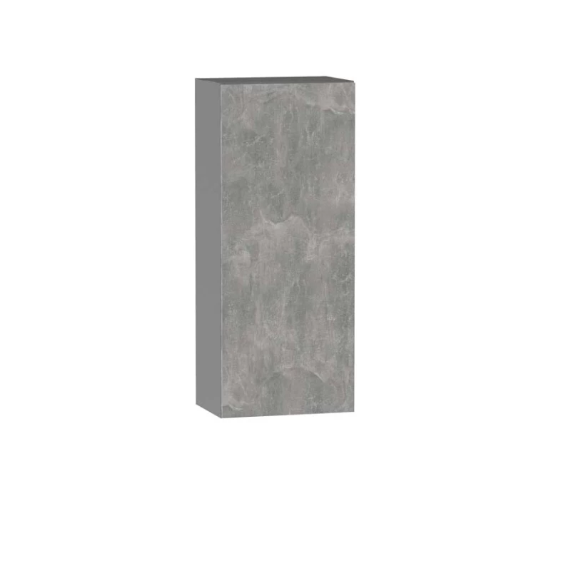 ADAMA konyhaszekrény polccal - szélesség 45 cm, világos műbeton / szürke