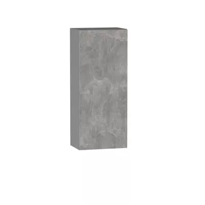 ADAMA konyhaszekrény polccal - szélesség 45 cm, világos műbeton / szürke